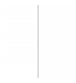Tête de lit métal blanc 193 cm
