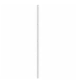 Tête de lit métal blanc 120 cm