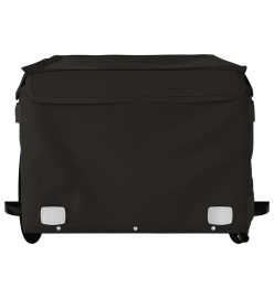 Remorque pour vélo noir 45 kg fer