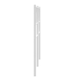 Tête de lit métal blanc 200 cm