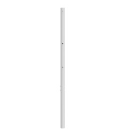 Tête de lit métal blanc 120 cm