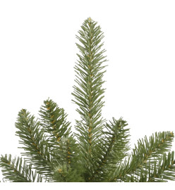 Sapin de Noël artificiel à charnières avec support vert 270 cm