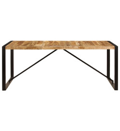 Table de salle à manger 200x100x75 cm Bois de manguier solide