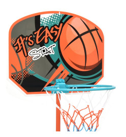 Ensemble de jeu de basket-ball portable réglable 109-141 cm