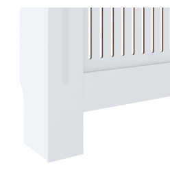 Cache-radiateur MDF Blanc 205 cm