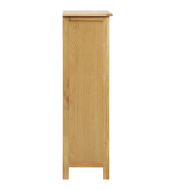 Armoire à chaussures 76x37x105 cm Bois de chêne solide