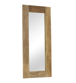 Miroir Bois massif de manguier 50 x 110 cm