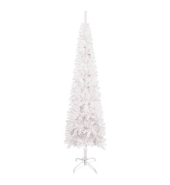 Sapin de Noël étroit Blanc 150 cm