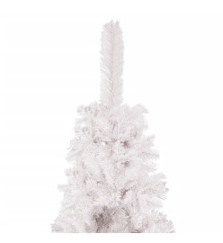 Sapin de Noël étroit Blanc 150 cm