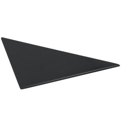 Panneaux muraux 12 pcs Noir 30x30 cm Similicuir 0,54 m²