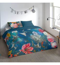 Pure Housse de couette SPACE FLOWERS 240x200/220 cm