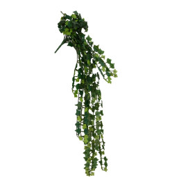 Plantes artificielles suspendues 12 pcs 339 feuilles 90 cm vert