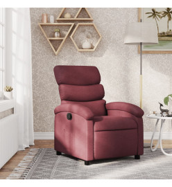 Fauteuil inclinable Rouge bordeaux Tissu