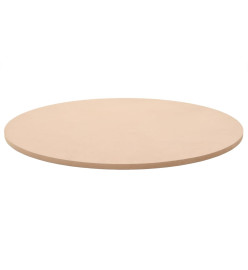 Dessus de table Rond MDF 800 x 18 mm