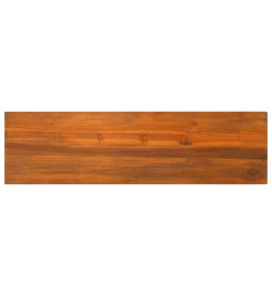 Meuble TV 110x30x40 cm Bois de teck massif