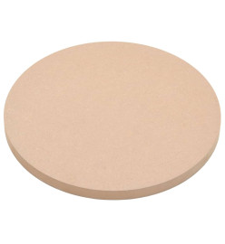 Dessus de table Rond MDF 400 x 18 mm