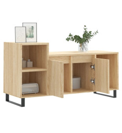 Meuble TV Chêne sonoma 100x35x55 cm Bois d'ingénierie