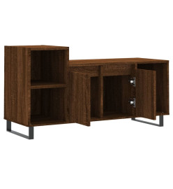 Meuble TV Chêne marron 100x35x55 cm Bois d'ingénierie