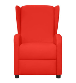 Fauteuil inclinable Rouge Similicuir