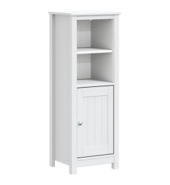 Armoire de salle de bain BERG blanc 40x34x110 cm pin massif