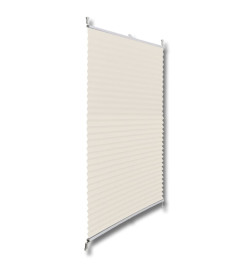 Store plissé 40x125 cm Crème