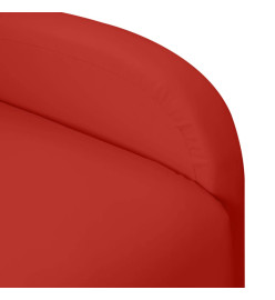 Fauteuil de massage Rouge bordeaux Similicuir