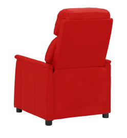 Fauteuil de massage Rouge bordeaux Similicuir