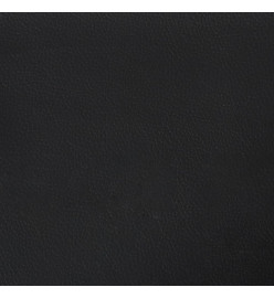 Têtes de lit 2 pcs Noir 80x5x78/88 cm Similicuir