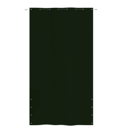 Écran de balcon Vert foncé 160x240 cm Tissu Oxford