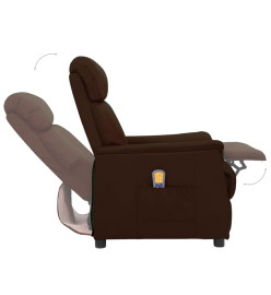 Fauteuil de massage Marron Similicuir