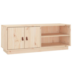 Meuble TV 105x34x40 cm Bois de pin massif