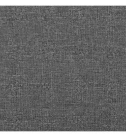 Têtes de lit 4 pcs Gris foncé 80x5x78/88 cm Tissu