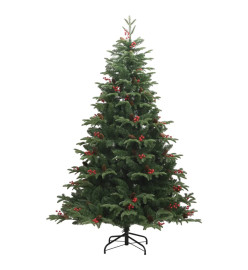 Sapin de Noël artificiel articulé avec 300 LED 210 cm