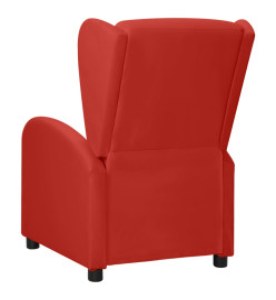 Fauteuil de massage électrique à oreilles Rouge bordeaux