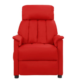 Fauteuil de massage Rouge bordeaux Similicuir