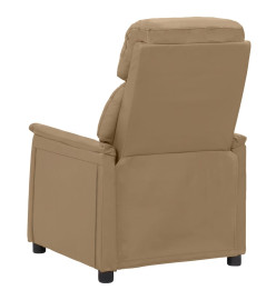 Fauteuil de massage électrique Cappuccino Similicuir