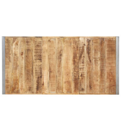 Table à dîner 200x100x75 cm Bois de manguier massif brut