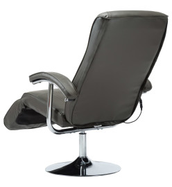 Fauteuil de massage Gris Similicuir