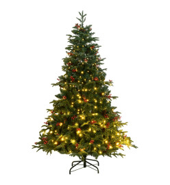 Sapin de Noël artificiel articulé avec 300 LED 180 cm