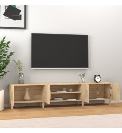 Meubles TV chêne sonoma 180x31,5x40 cm bois d'ingénierie