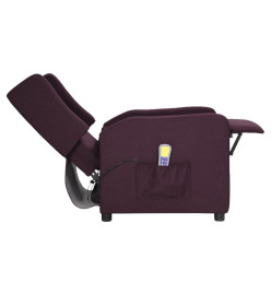 Fauteuil de massage Violet Tissu