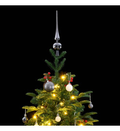 Sapin de Noël artificiel articulé 300 LED et boules 240 cm