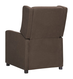 Fauteuil électrique de massage Taupe Tissu