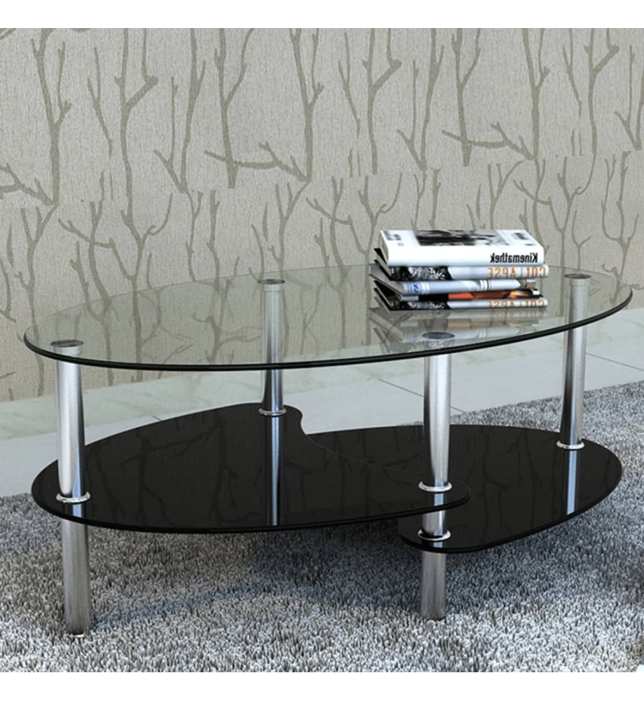 Table basse avec design exclusif Noir Table basse avec design exclusif Noir