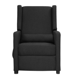 Fauteuil de massage Noir Tissu